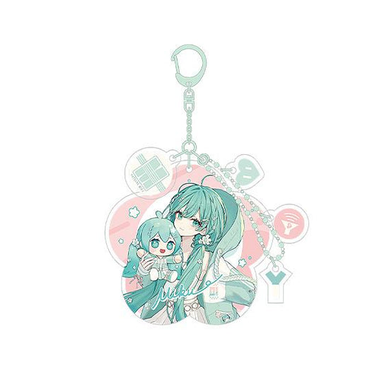 Character Vocal Series 01: Hatsune Miku Hatsune Miku Miku Hug Series Acrylic Keychain: Flower Ver.