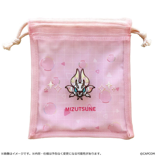 MONSTER HUNTER CHIBI STYLE Mesh Drawstring Pouch: Mizutsune