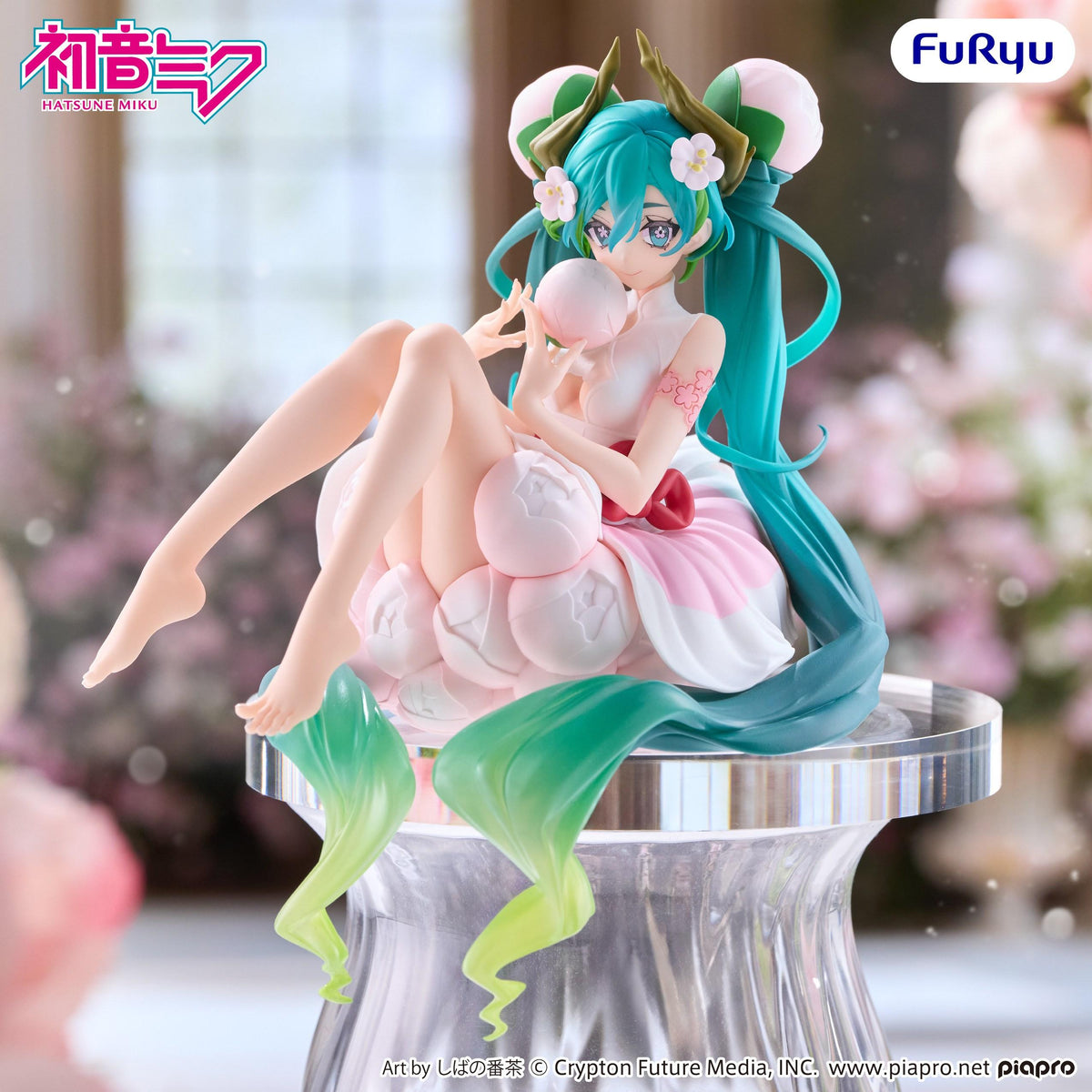 Hatsune Miku Noodle Stopper Figure -Flower Fairy White Plum Blossom-