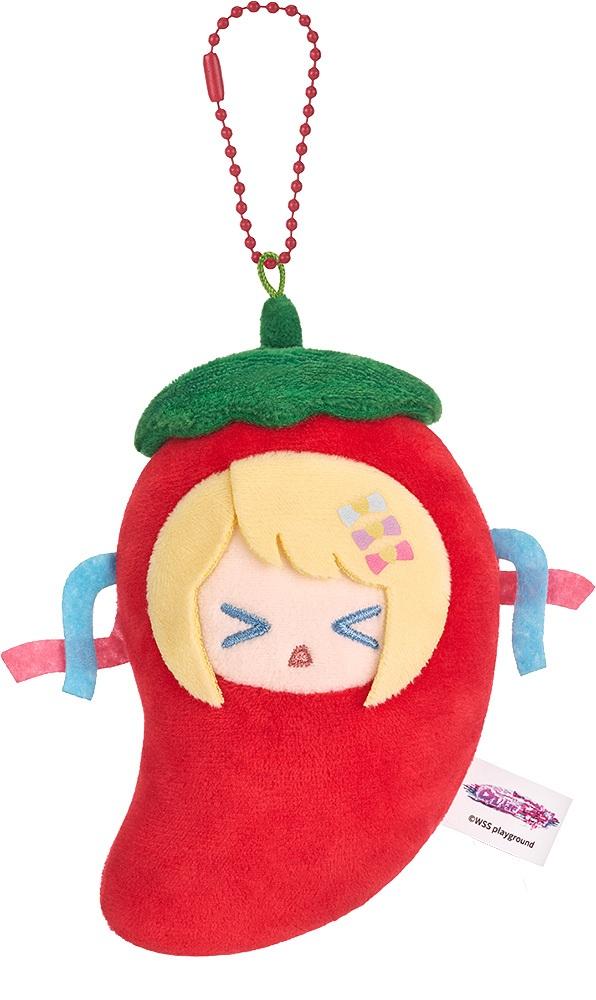 NEEDY STREAMER OVERLOAD Needy Streamer Chinese Restaurant Series Chili Pepper Plushie Mascot Keychain