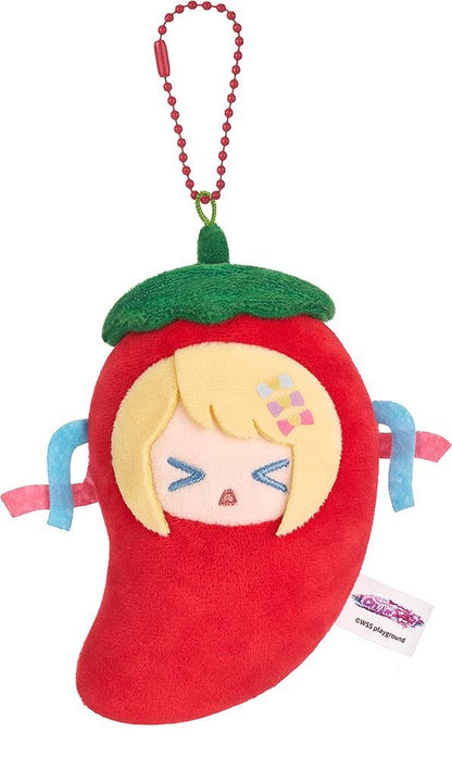 NEEDY STREAMER OVERLOAD Needy Streamer Chinese Restaurant Series Chili Pepper Plushie Mascot Keychain