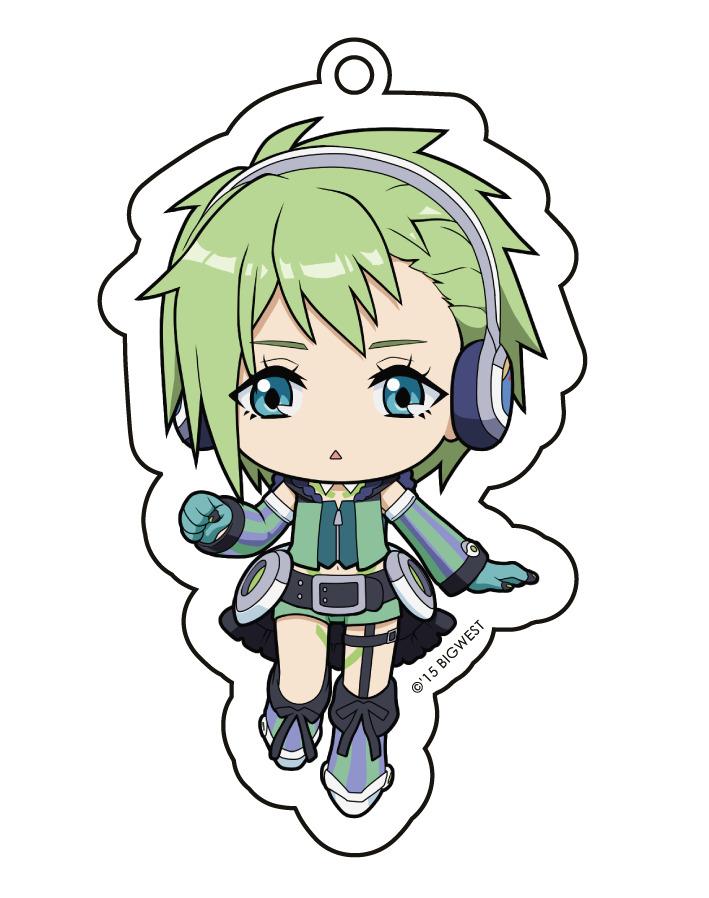 Macross All Star Chibi Acrylic Keychain Macross Delta : Reina Prowler
