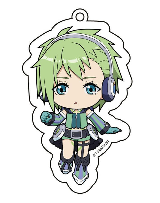 Macross All Star Chibi Acrylic Keychain Macross Delta : Reina Prowler