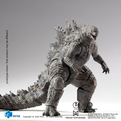 HIYA Exquisite Basic Series None Scale 7 Inch GODZILLA VS KONG Godzilla Action Figure
