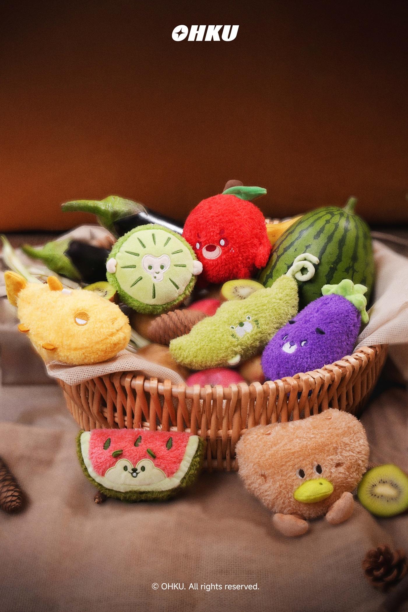 JUICYPALS COLLECTIVE Series Plush Charm Blind Box
