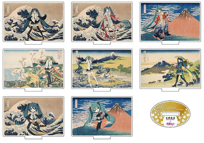 KATSUSHIKA HOKUSAI x HATUNE MIKU Katsushika Hokusai x Hatsune Miku Acrylic Stand (Box)