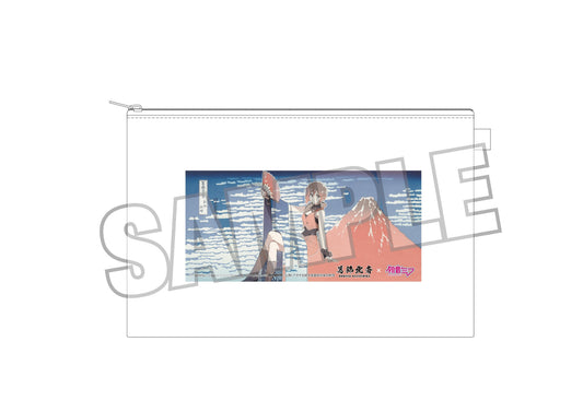 Hokusai Katsushika x Hatsune Miku by Rella Pouch MEIKO Fine Wind, Clear Morning