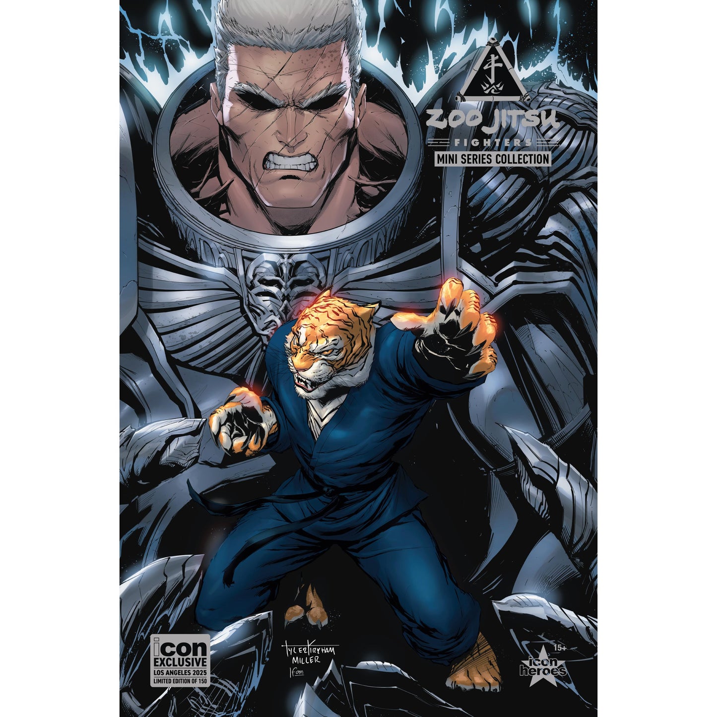 ZOO JITSU FIGHTERS HARDCOVER GRAPHIC NOVEL (TYLER KIRKHAM COVER B) (CONVENTION EXCLUSIVE)