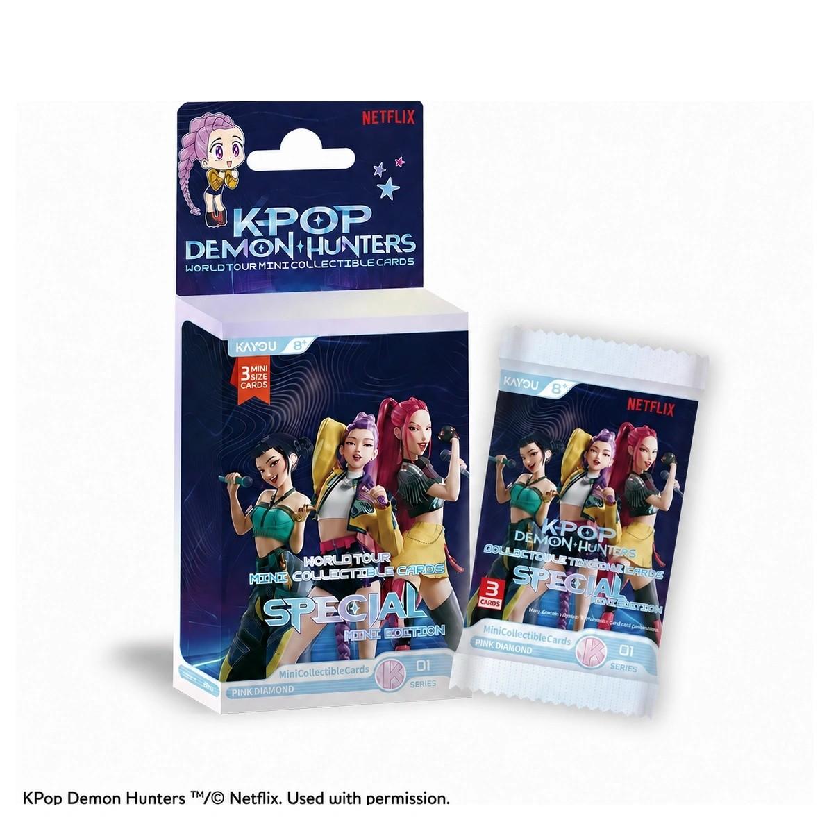 KAYOU KPop Demon Hunters Collectible Mini Cards Special Edition 01 - 2.99