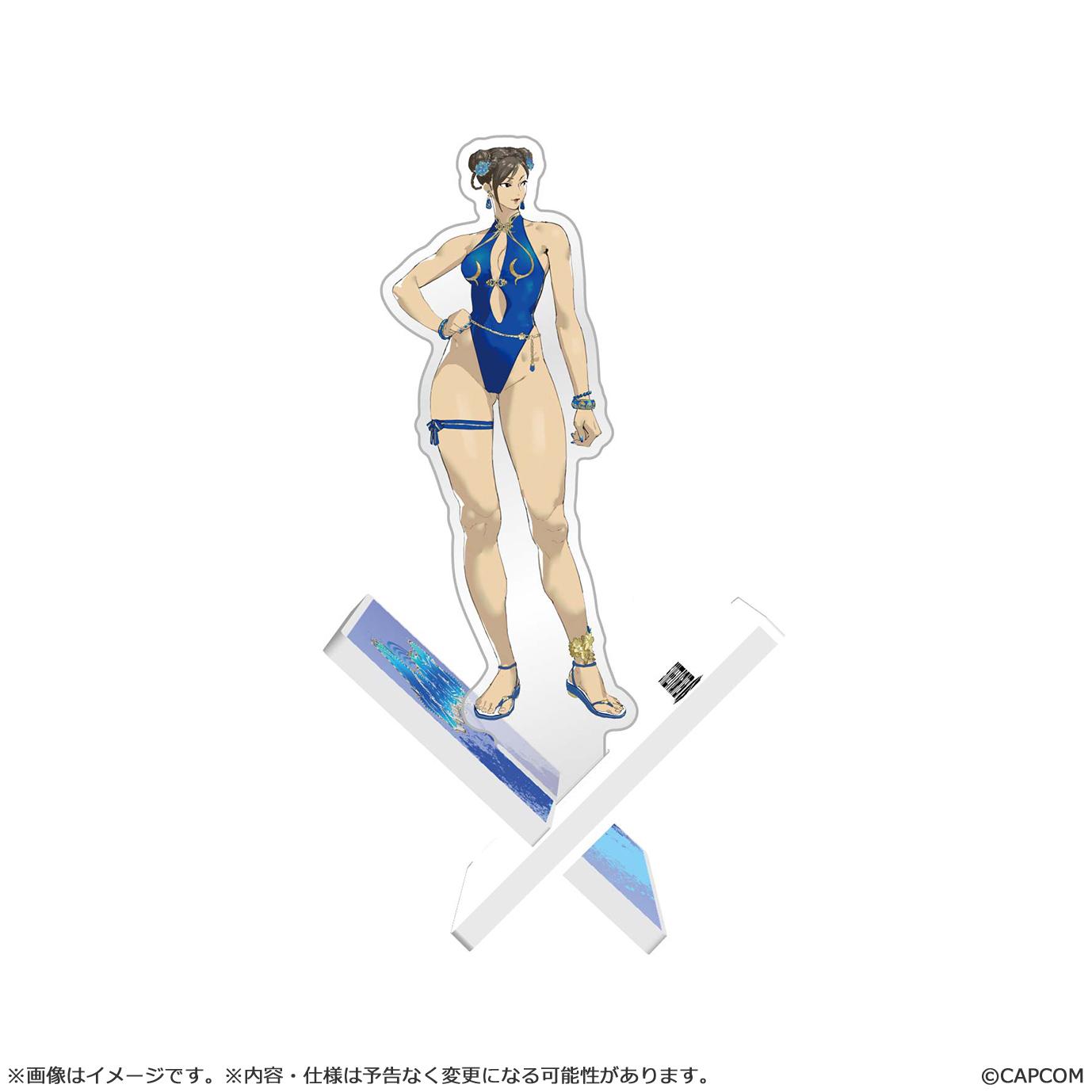 STREET FIGHTER VI Street Fighter 6 batten acrylic stand CHUN-LI Outfit 4