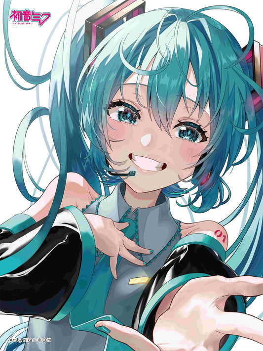 Art poster piapro - Hatsune Miku Nika◯