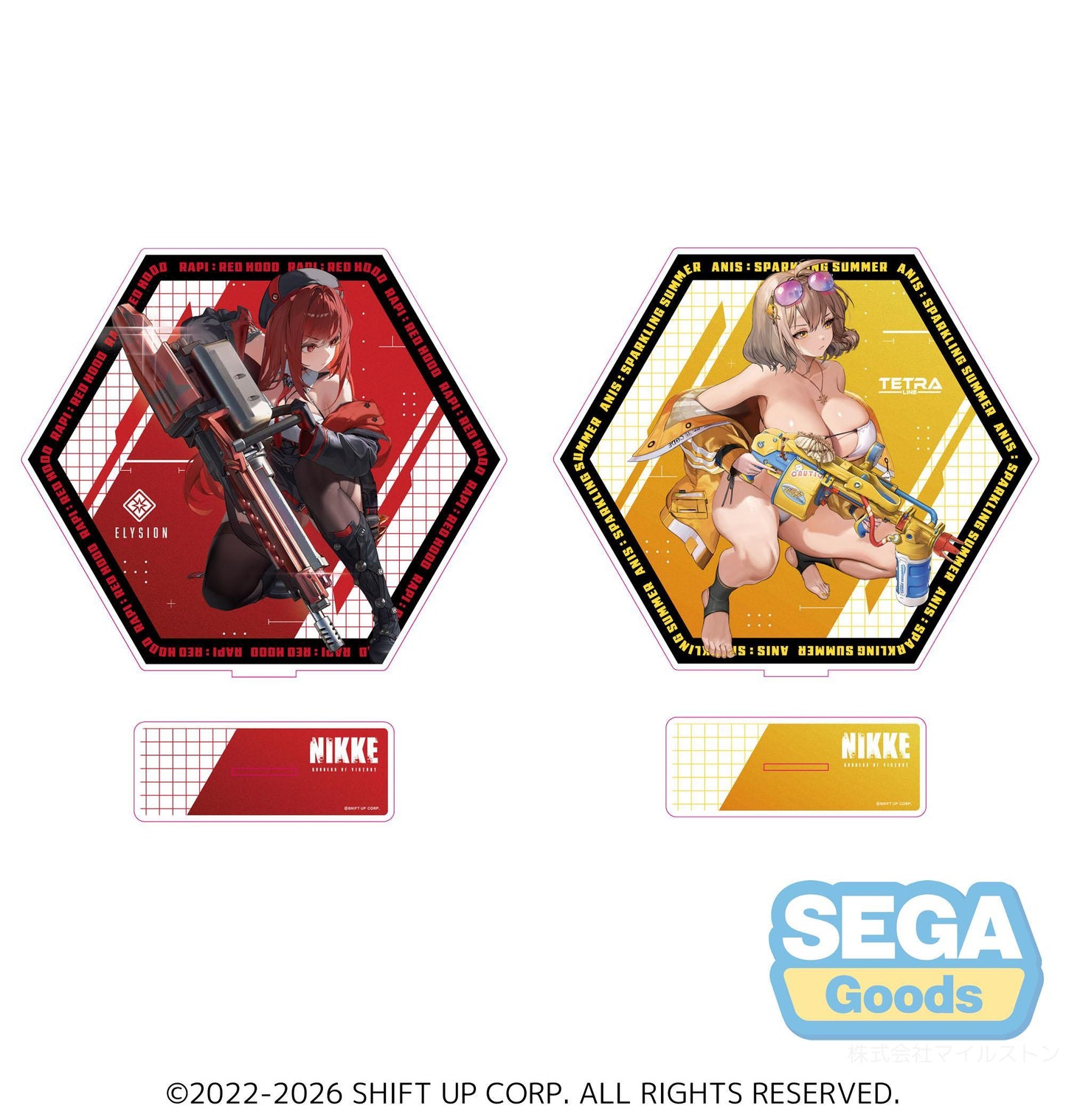 "GODDESS OF VICTORY: NIKKE" PtZ Double-Sided Big Acrylic Stand