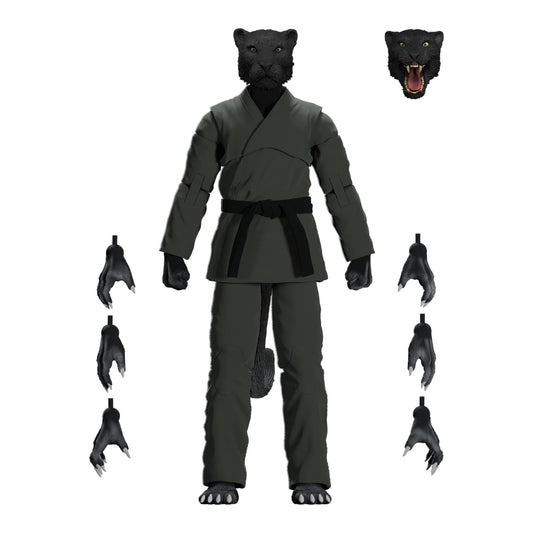 ZOO JITSU FIGHTERS PAULO THE PANTHER ACTION FIGURE - GREEN GI