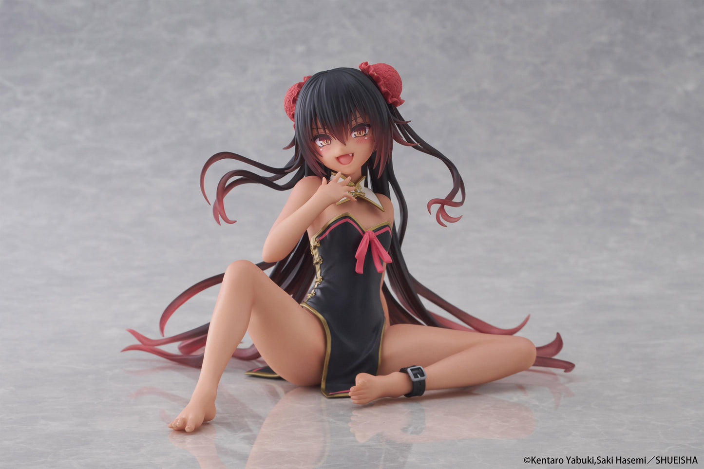 To Love-Ru Darkness Desktop Cute Figure - Nemesis Chinese Dress Ver.