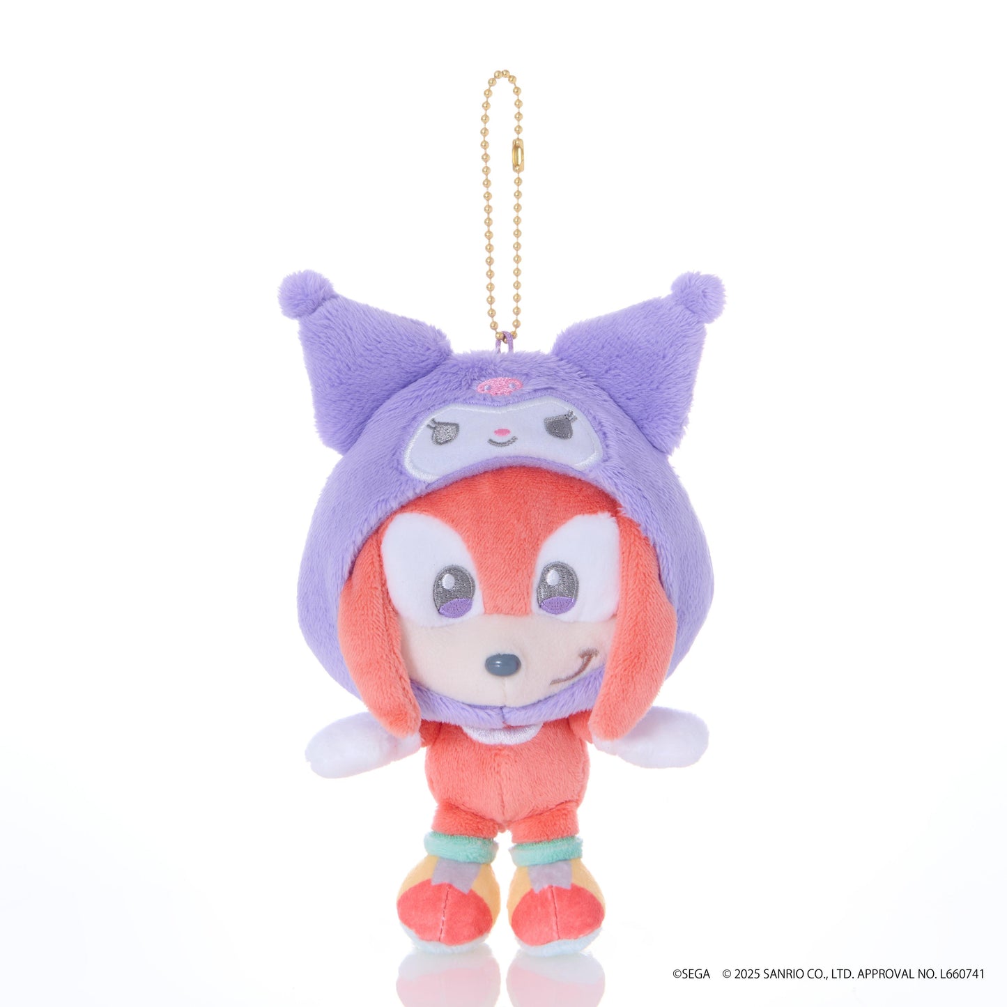 SONIC&FRIENDS Sanrio characters Mascot Knuckles×Kuromi