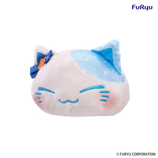 Nemuneko Cat Nemuneko Cat Big Plush Toy -Blue-