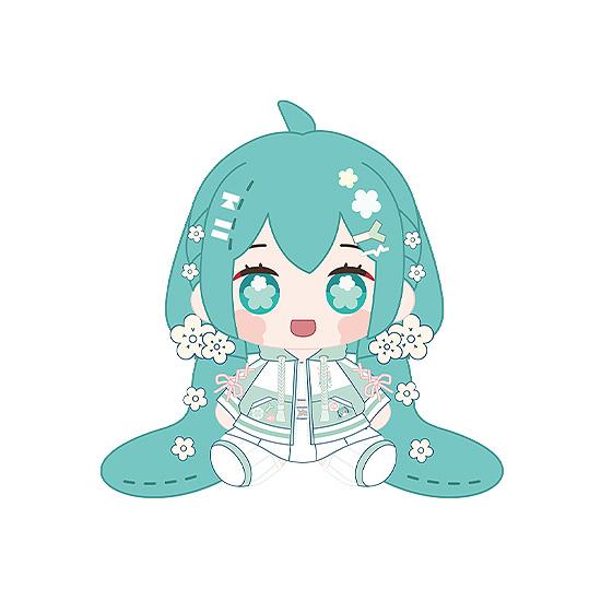 Character Vocal Series 01: Hatsune Miku Hatsune Miku Miku Hug Series HUGGY DOLL PLUS Plushie: Flower Ver.