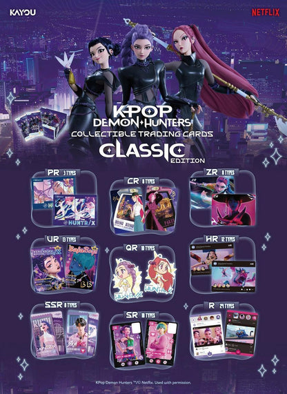 (Blind Box) KPOP demon hunter collectible trading cards classic edition 01