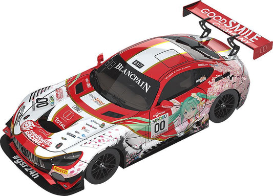 (Model Kits) Hatsune Miku GT Project 1/18th Scale Good Smile Hatsune Miku AMG 2017 SPA24H ver. (Rerun)