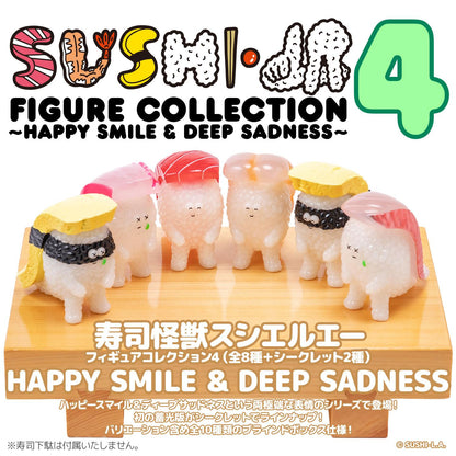 (Blind Box) Sushi Kaiju Sushi-L.A. Figure Collection 4: HAPPY SMILE & DEEP SADNESS