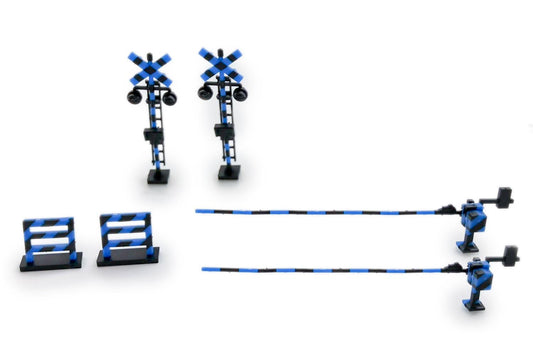(Model Kits) Railway Crossing (Blue x Black) (Rerun)