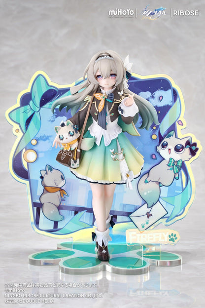 RISE UP+ Honkai: Star Rail Chibi Cat Series Figure Firefly Ver. Non Scale Figure