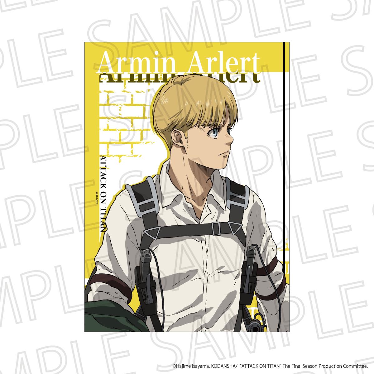 TV Anime "Attack on Titan" The Final SeasonBIG Clear Poster – Armin Arlert