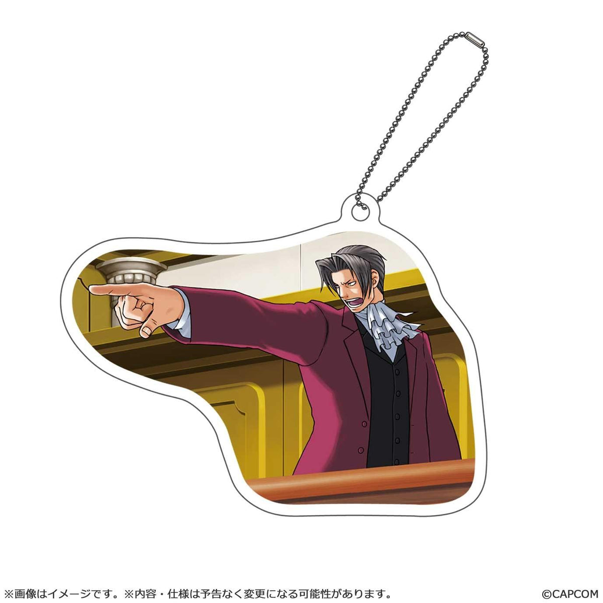Ace Attorney sound PITA-KEY Miles Edgeworth