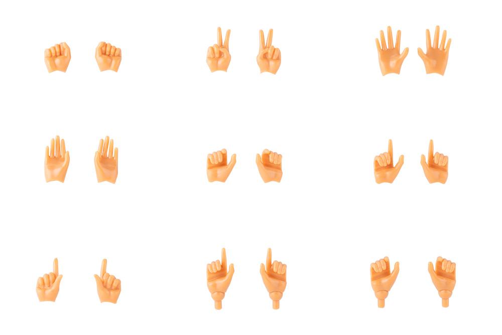 (Model Kits) MEGAMI DEVICE M.S.G 09 HAND SET SKIN COLOR E