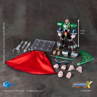 HIYA Exquisite Basic Series None Scale 7.1 Inch Mega Man X series Sigma Action Figure