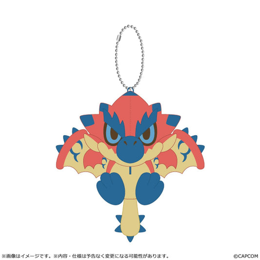 Monster Hunter MONSTER HUNTER CHIBI STYLE Plush Keychain: Rathalos