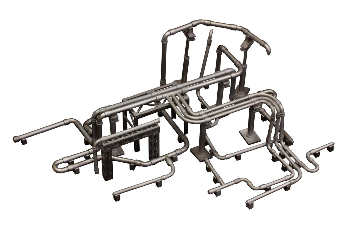 (Model Kits) 1/150 Scale Structure Kit "Plumbing Set"