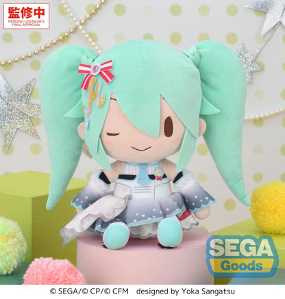 fuwa petit "HATSUNE MIKU: COLORFUL STAGE!" M Plush -Stage SEKAI Hatsune Miku- -Brand New World-
