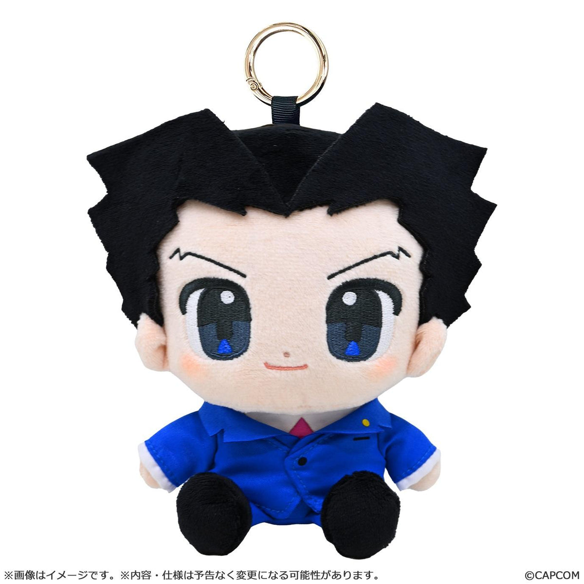 Ace Attorney CHIBI CAPCOM Carabiner PLUSH Ace Attorney Phoenix Wright