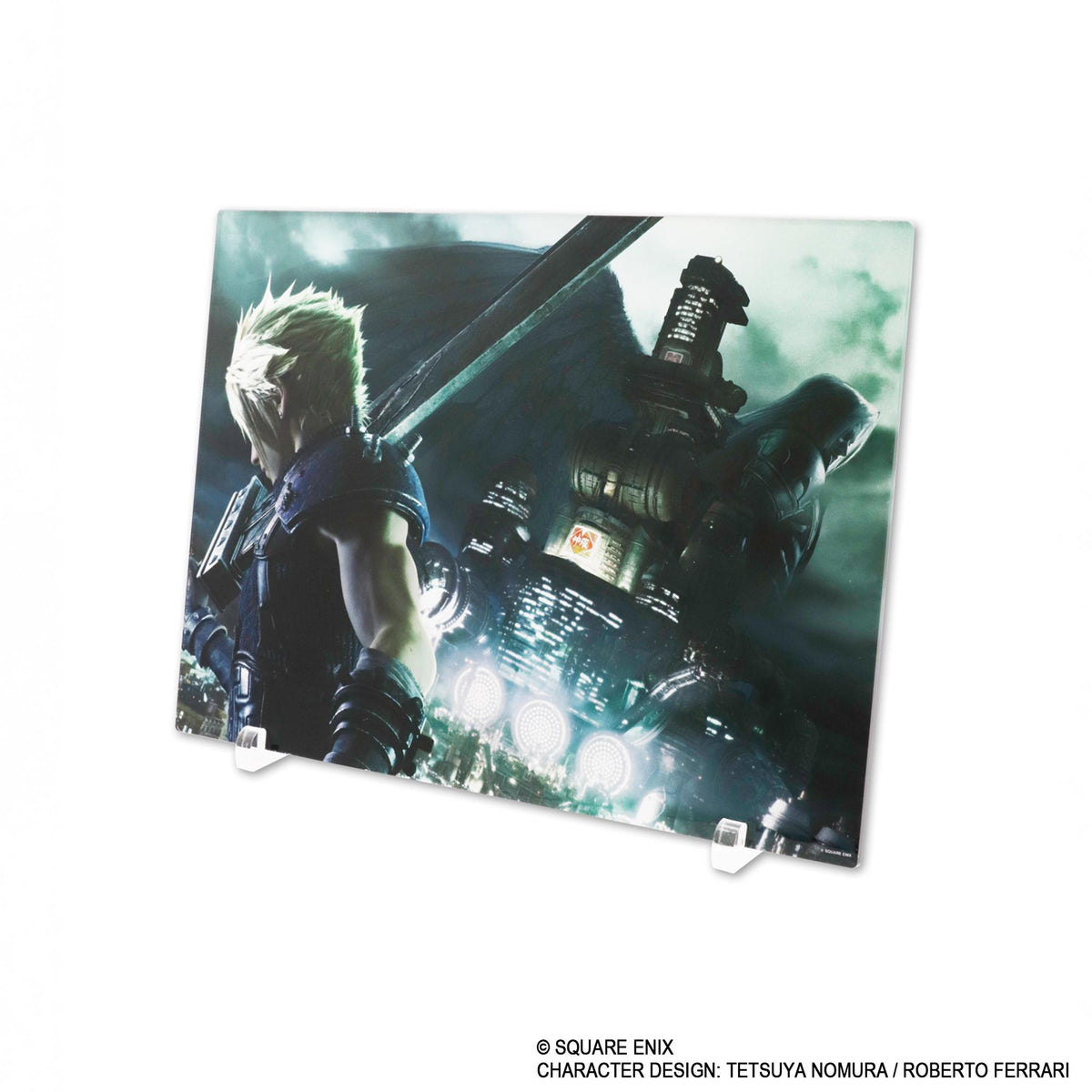 FINAL FANTASY VII Acrylic Panel REMAKE - CLOUD STRIFE & SEPHIROTH