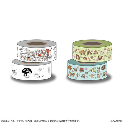 【Okami 20th Anniversary Reprint Art Project】Washi tape set -From Okami 10th,12th Anniversary-