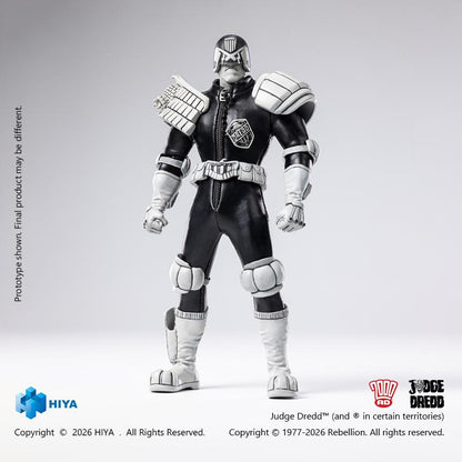 HIYA Exquisite Super Series 1/12 Scale 6 Inch JUDGE DREDD Judge Dredd Black&White Ver. Action Figure