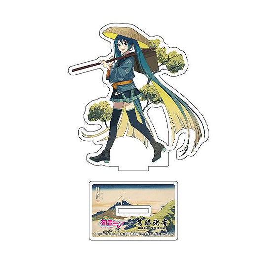 Hokusai Katsushika x Hatsune Miku by iXima Die-Cut Acrylic Stand Inume Pass, Kai Province (Rerun)