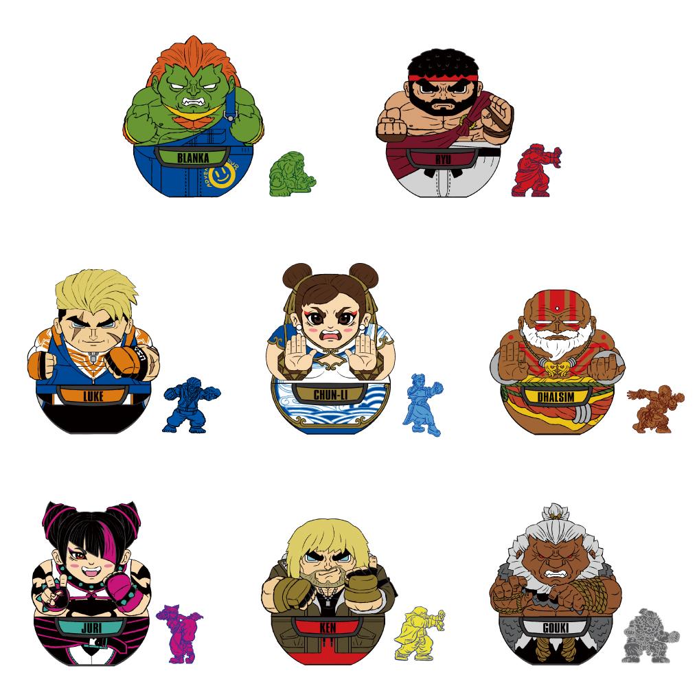 (Blind Box) STREET FIGHTER World in Your Pocket Street Fighter 6 Trading Play set