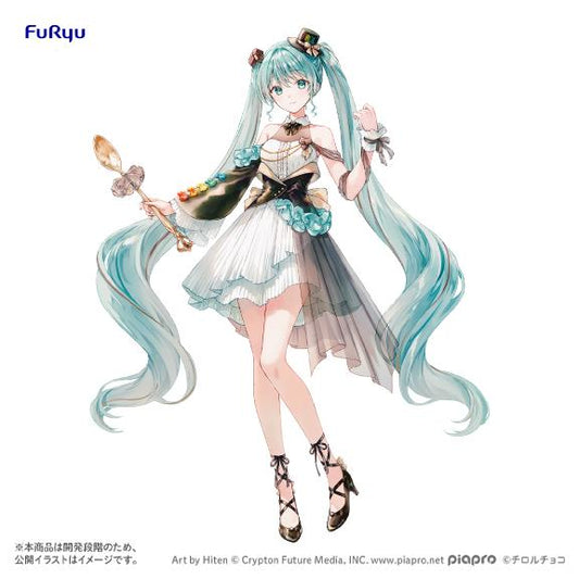 Hatsune Miku x TIROL CHOCO Collaboration Figure -Coffee Nougat ver.-