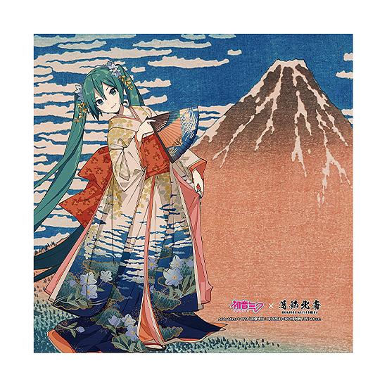 Hokusai Katsushika x Hatsune Miku by iXima Hand Towel Fine Wind, Clear Morning (Rerun)