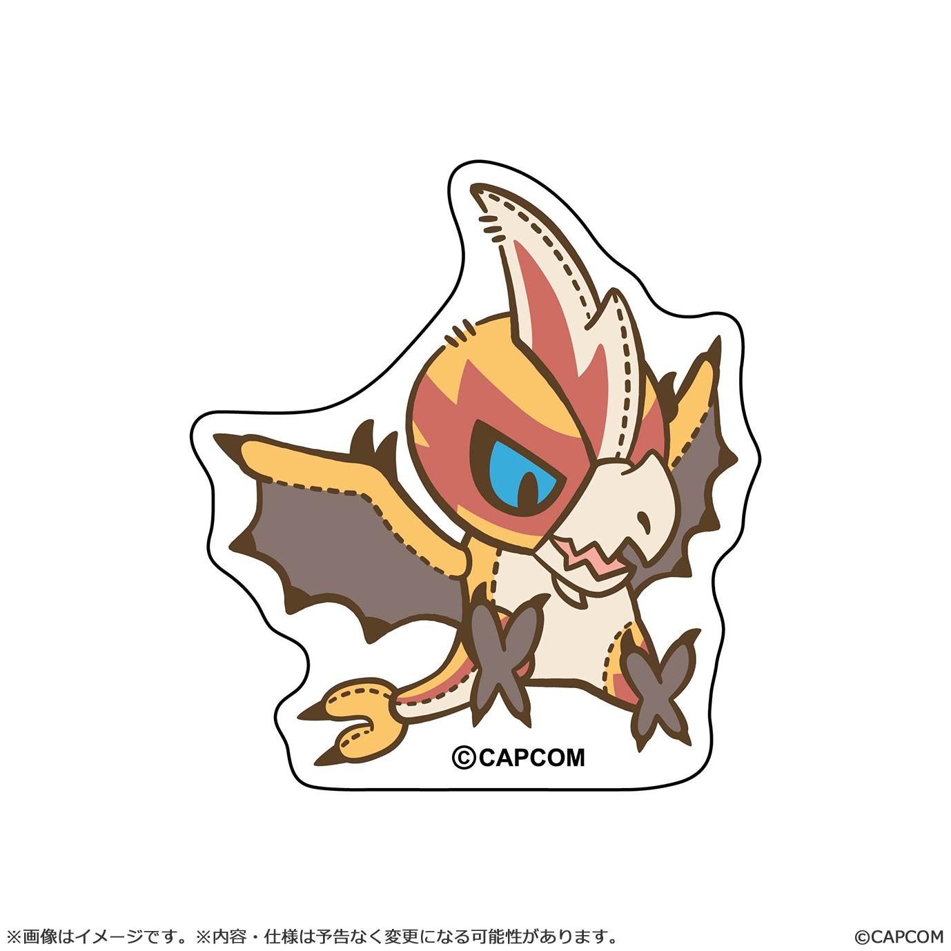 MONSTER HUNTER CHIBI STYLE Die-cut Sticker: Seregios