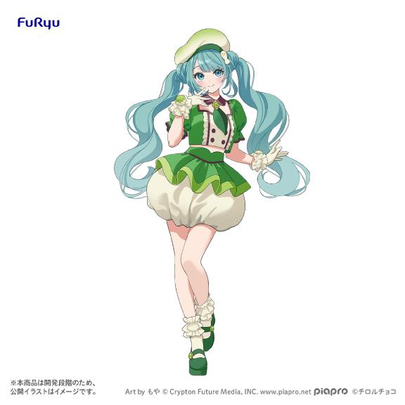 Hatsune Miku x TIROL CHOCO Collaboration Figure -Matcha Mochi ver.-