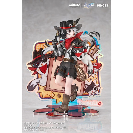 RISE UP+ Honkai: Star Rail Chibi Cat Series Figure Boothill Ver. Non Scale Figure