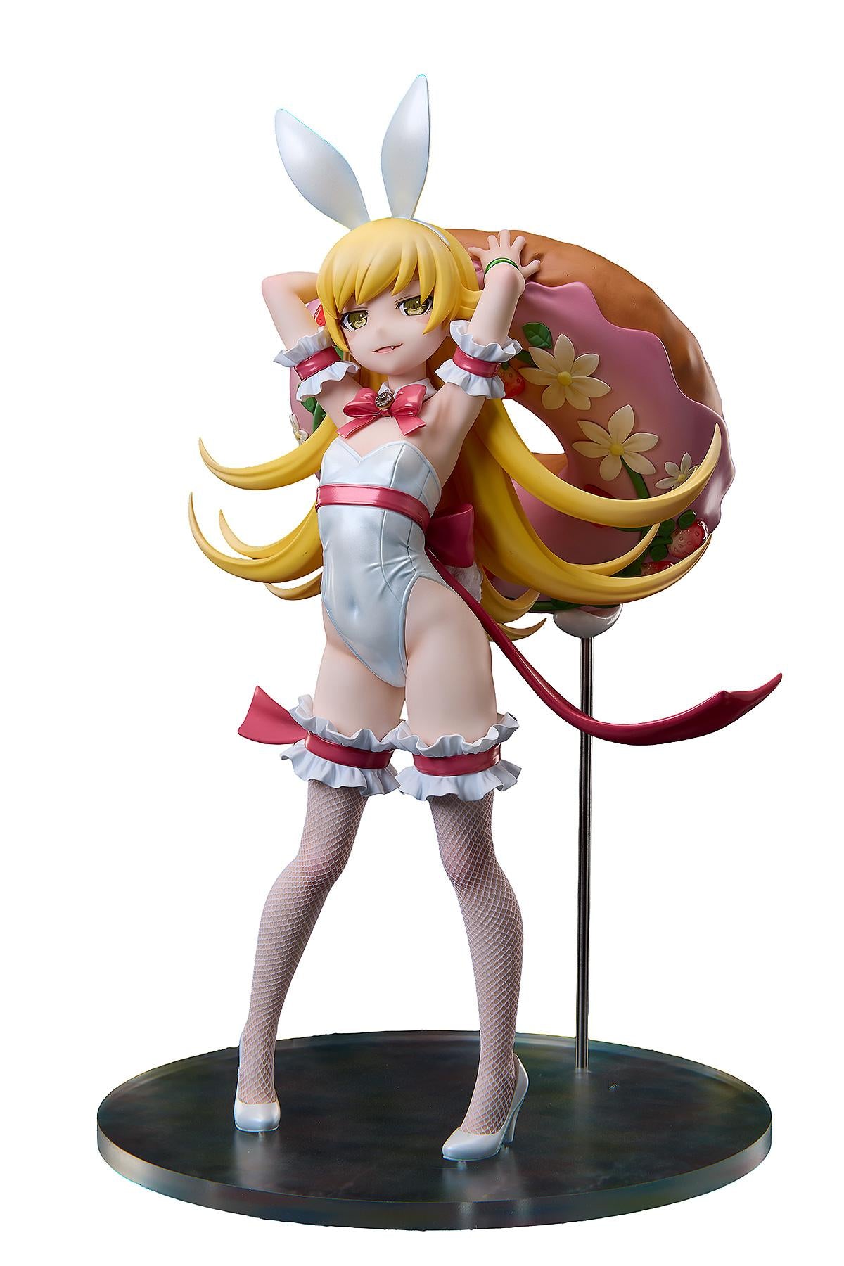 Monogatari Series Shinobu Oshino White Bunny Ver. 1/4 Complete Figure
