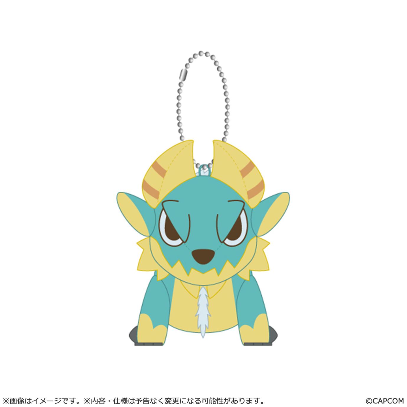 Monster Hunter MONSTER HUNTER CHIBI STYLE Plush Keychain: Zinogre