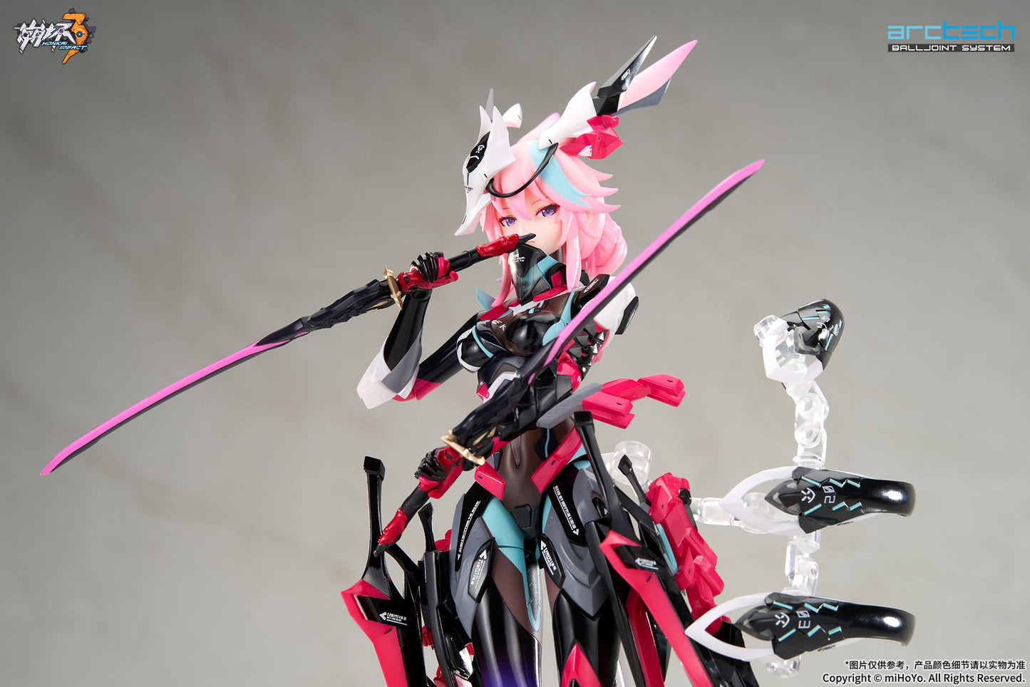 ARCTECH Posable Series Honkai Impact 3rd Sakura Yae Darkbolt Jonin Neon Shade Ver. 1/8 Scale Figure