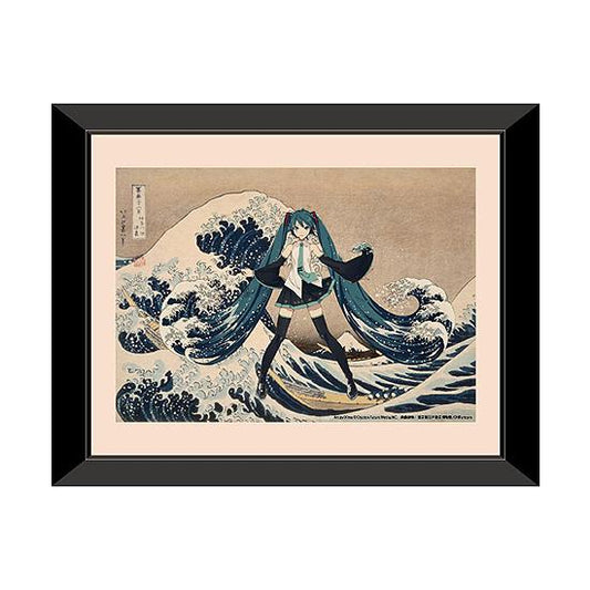 KATSUSHIKA HOKUSAI x HATUNE MIKU Duplicate Key Frames: Thirty-six Views of Mount Fuji The Great Wave off Kanagawa