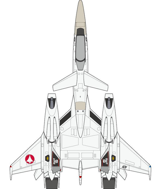 Macross Variable Fighter Pins 2 Macross Flash Back 2012 VF-4 Lightning III (Hikaru Ichijo Use)