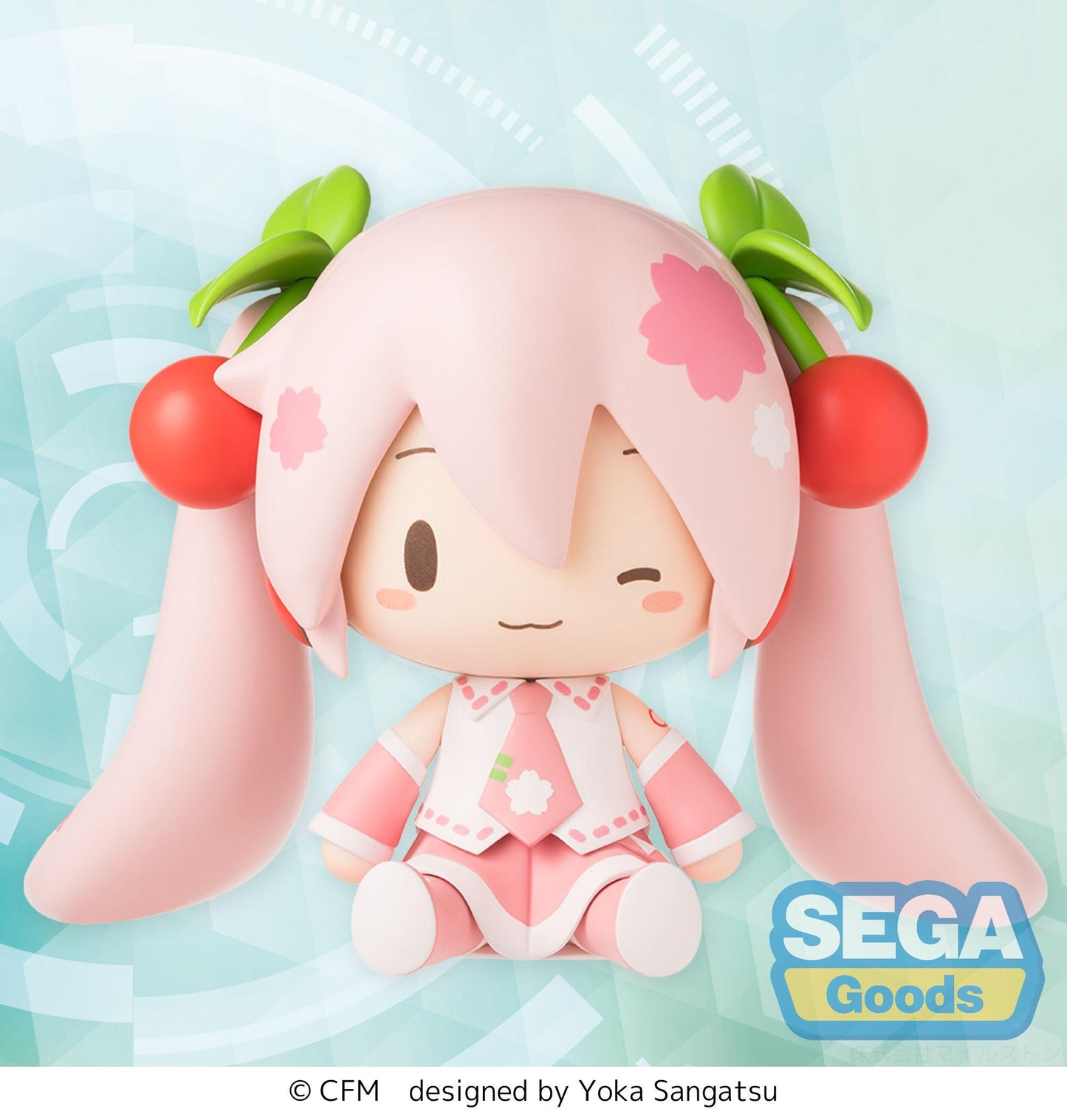 Sakura Miku: 1 fuwa petit Hatsune Miku Series Chibi Figure Sakura Miku